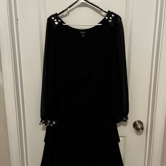 Slny fashion Ny Dress - Pre owned size 16 Black - Picture 11 of 13